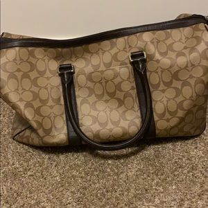 Coach overnight bag
